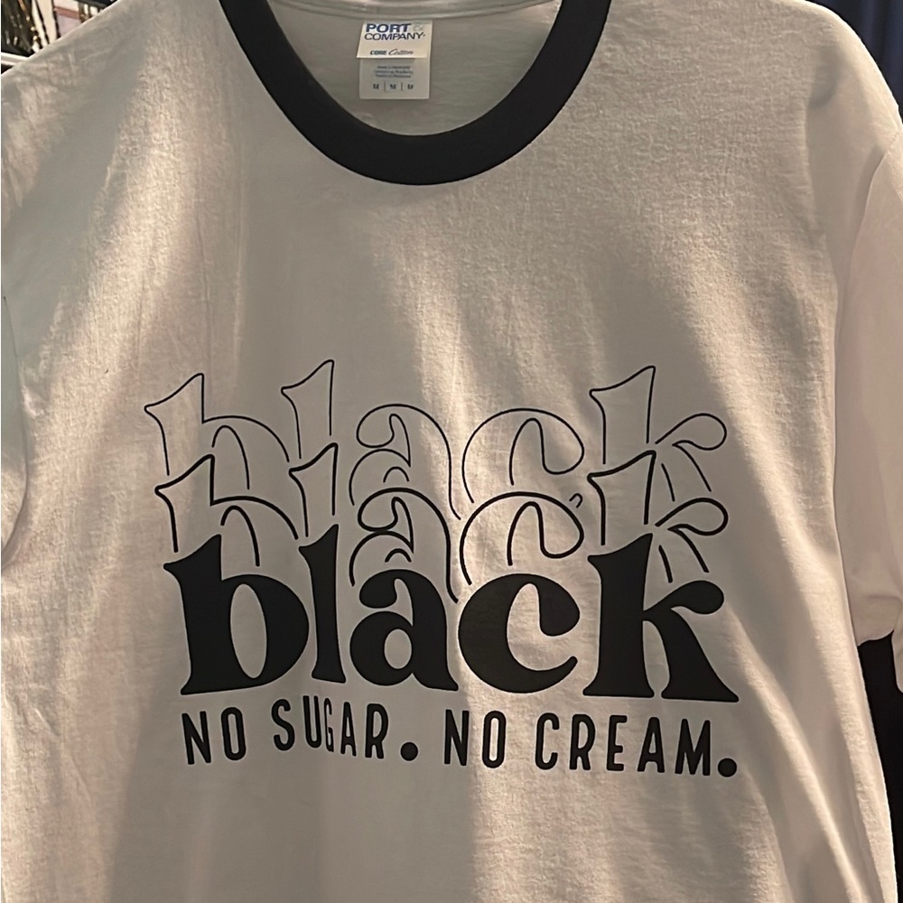 Black Ringer T-Shirt